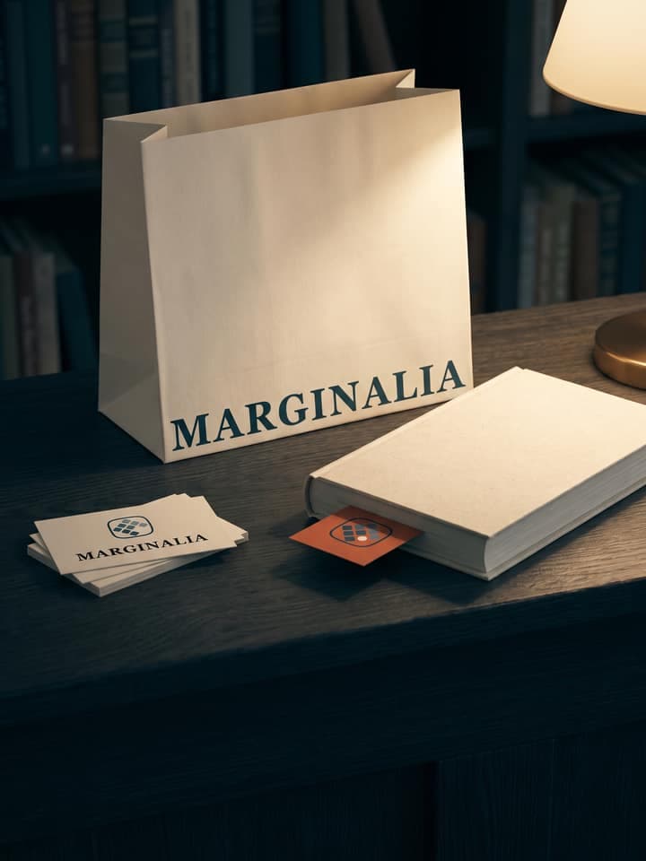 Marginalia, identitatea pe care o produce acest șablon, aplicată