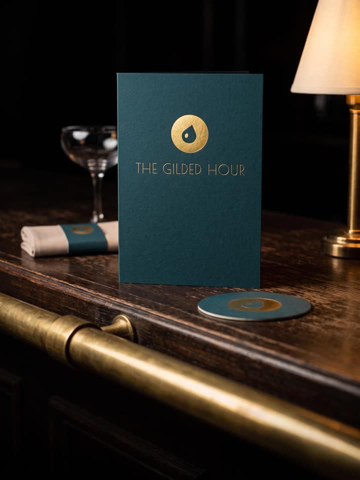 The Gilded Hour, identitatea pe care o produce acest șablon, aplicată