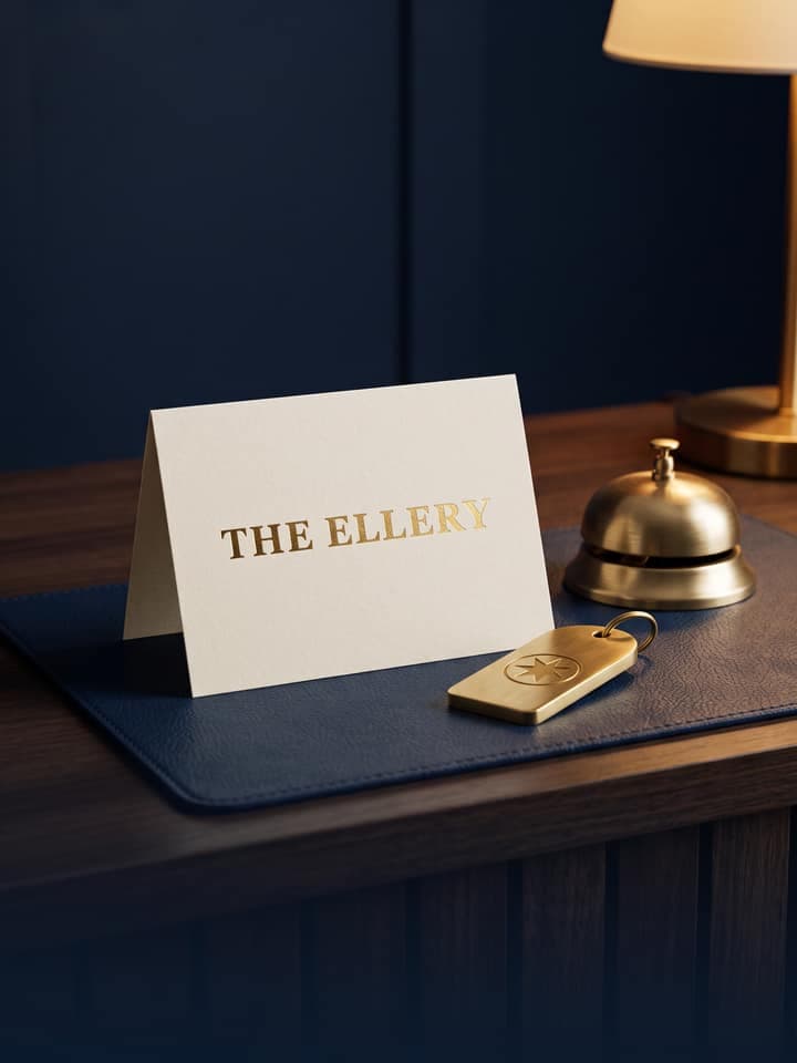 The Ellery, identitatea pe care o produce acest șablon, aplicată