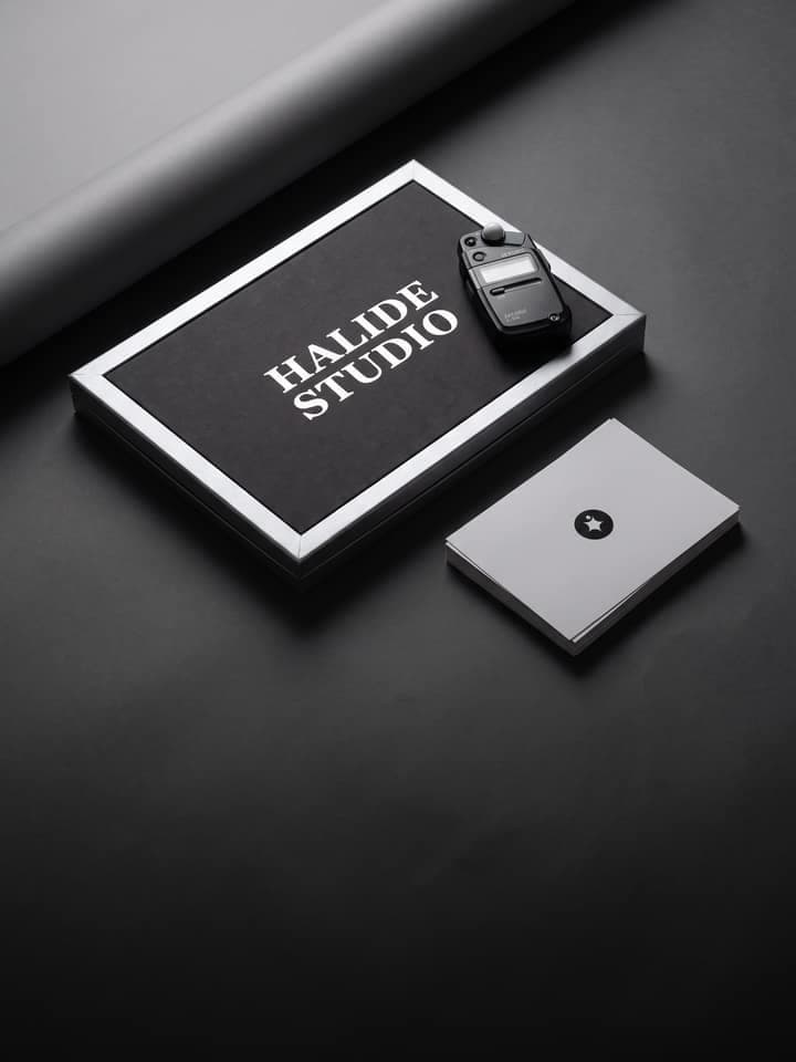 Halide Studio, identitatea pe care o produce acest șablon, aplicată